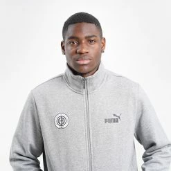 Budget 🌟 Puma x OFI Crete F.C Men's Jacket for OFI F.C. Official Store 🎉 -Cheap Football Store puma ofi ess track jacket fl 2