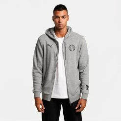 Hot Sale 🔥 Puma teamGOAL 23 Casuals Men's Jacket for OFI F.C. Official Store 🛒 -Cheap Football Store puma teamgoal 23 casuals hooded jac 2