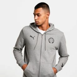 Hot Sale 🔥 Puma teamGOAL 23 Casuals Men's Jacket for OFI F.C. Official Store 🛒 -Cheap Football Store puma teamgoal 23 casuals hooded jac 3